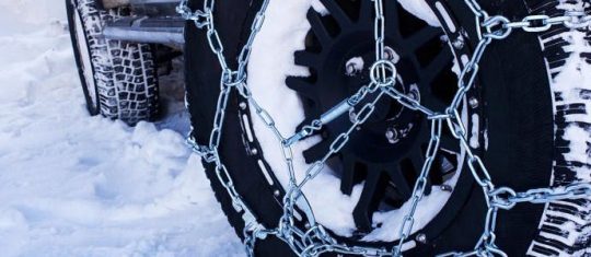 système de chaînes hiver