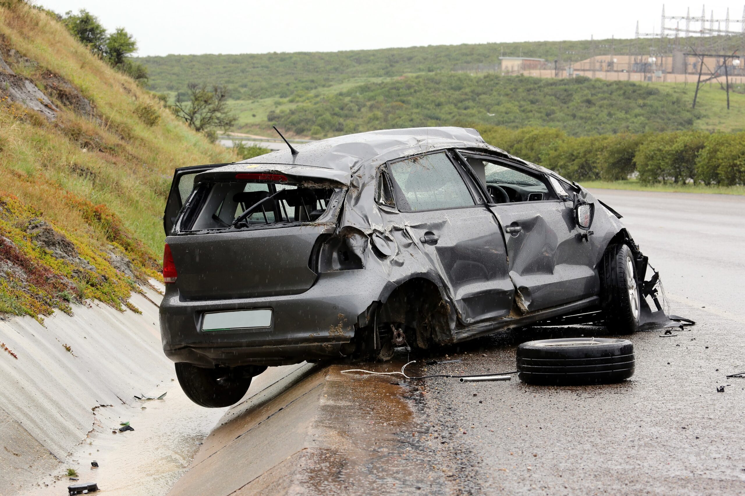 accident lié aux pneus
